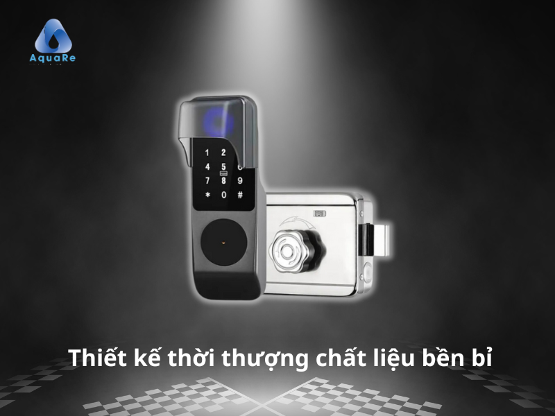 Chất liệu bền bỉ của khóa điện tử